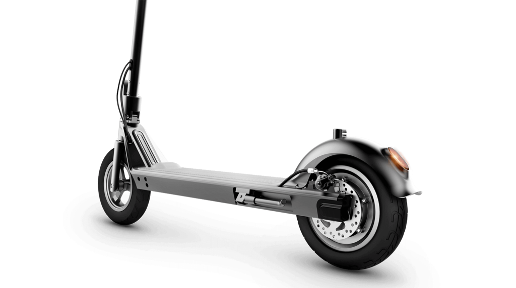 e-RIDES E-Scooter with foot control accelerator