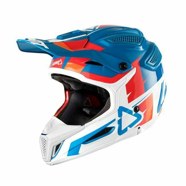 Helmet Gpx 5.5 V10 Blue White