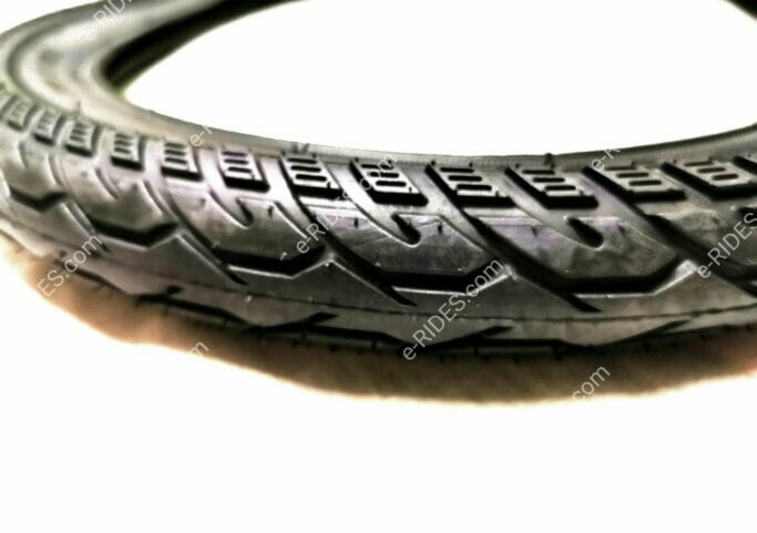 16 x 2.125 electric unicycle bike Tyre close up
