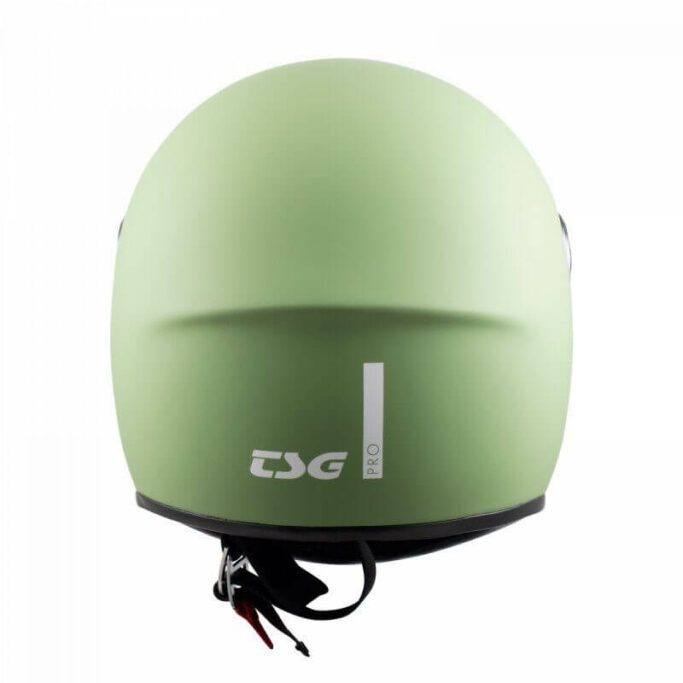 Tsg Pass Pro Full Face Helmet Matt Fatigue Green Side Back