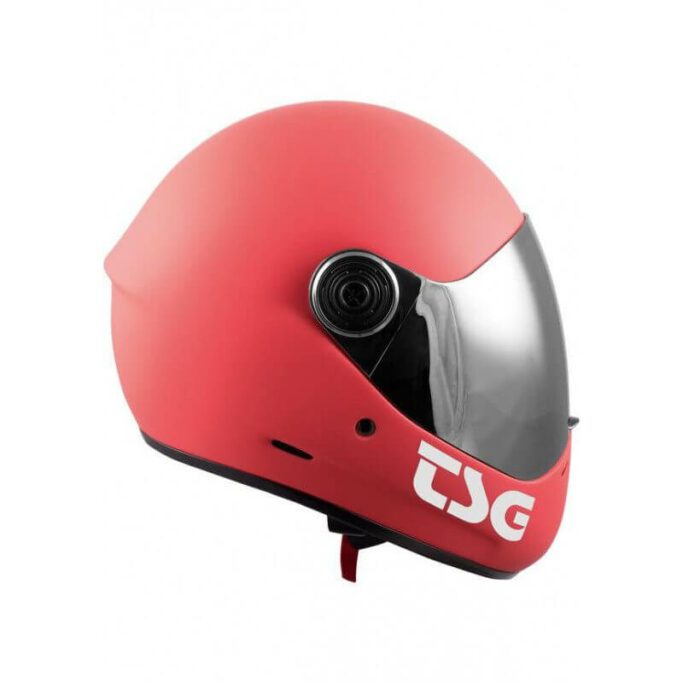 Tsg Pass Pro Full Face Helmet Matt Fiery Side 2