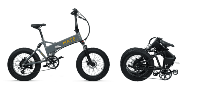 foldable electric bike from MATE X