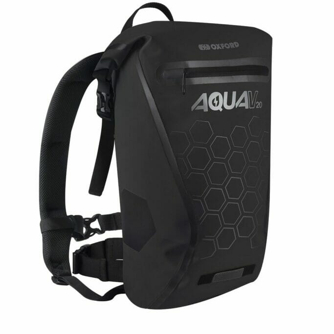 Oxford Aqua V 20 Backpack Black Side View