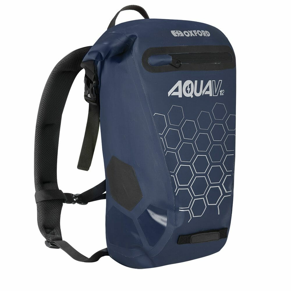 Oxford Aqua V 20 Backpack Navy Side View