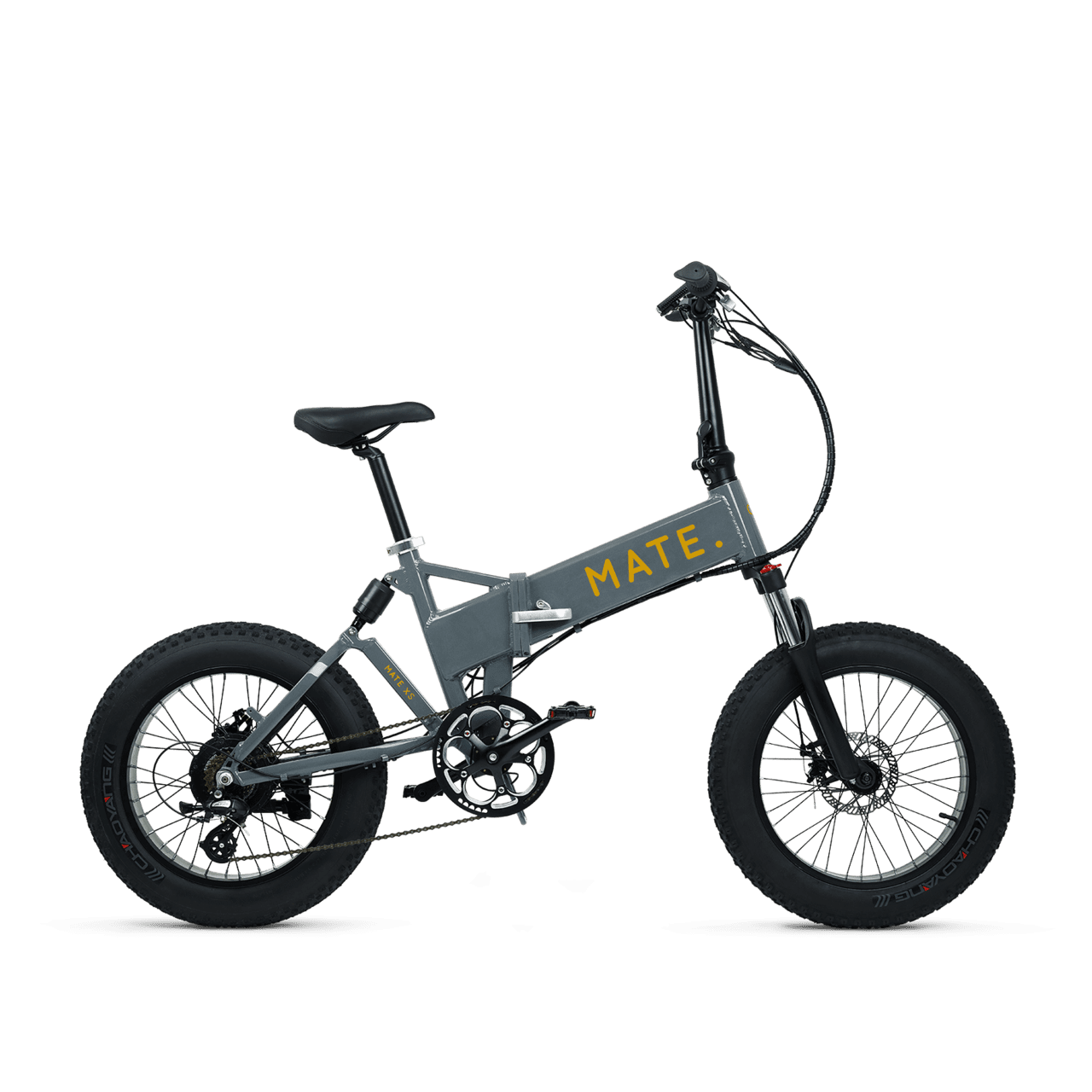 MATE X e-bike JET GREY colour