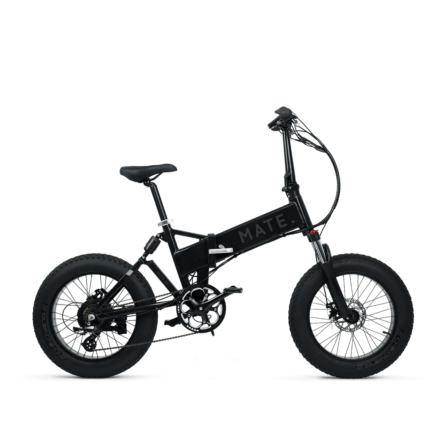 MATE X e-bike SUBDUED BLACK colour