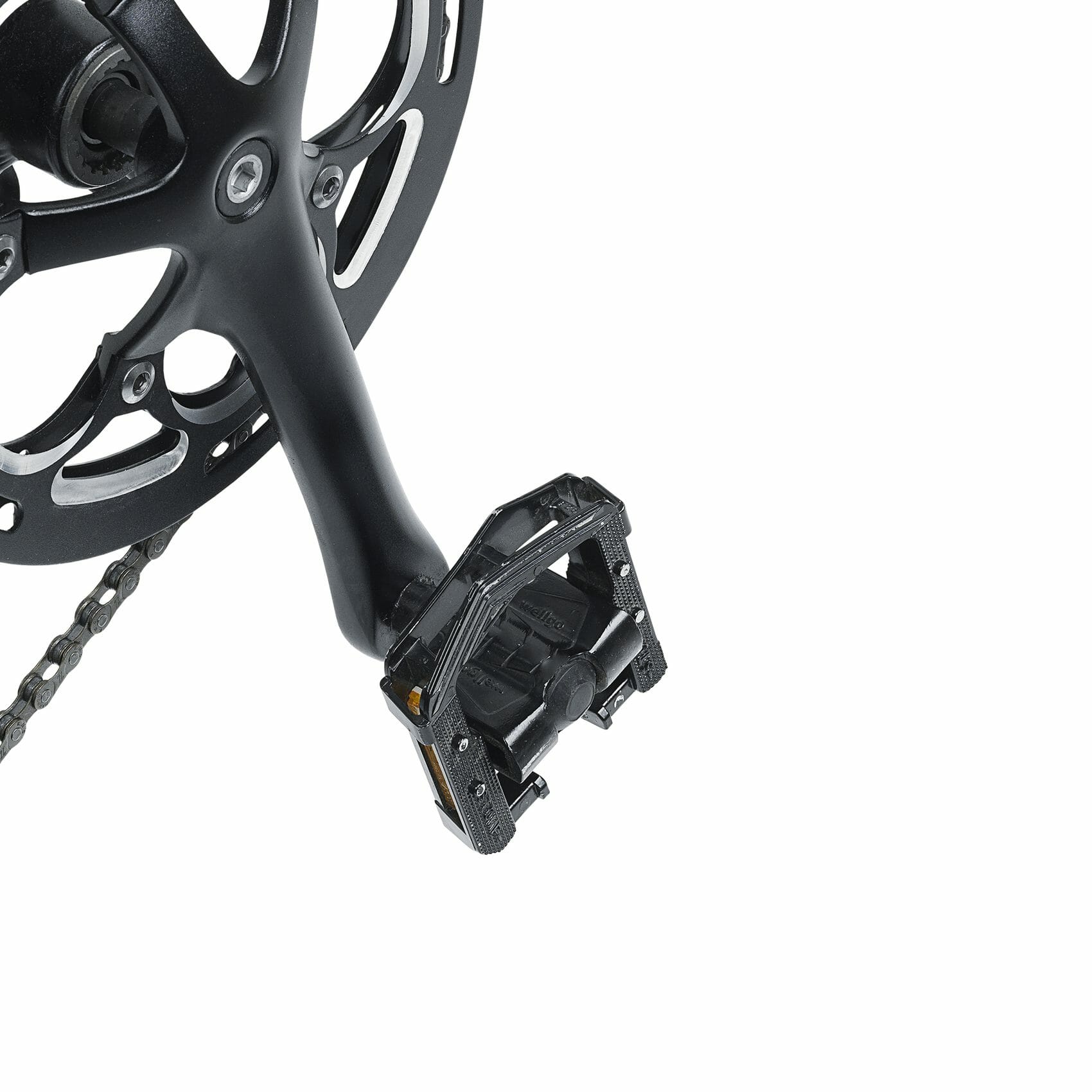 MATE X e-bike pedal close up