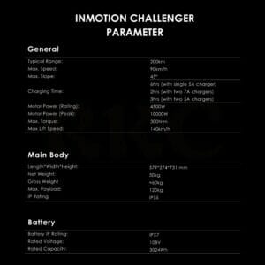 Inmotion V13 challenger E Rides