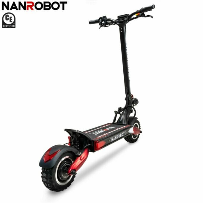 Nanrobot Ls7+plus Electric Scooter Back View