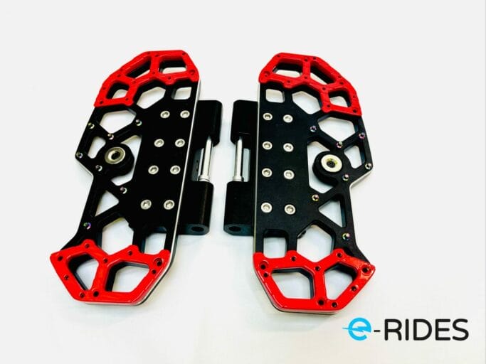 E Rides Wolverine Red Pedals Lifts